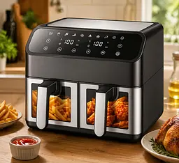 Аерофритюрниця DOMOTEC Air Fryer MS-3226, 4800 Вт 13 л