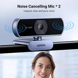 Веб-камера Ugreen CM678 HD webcam USB-A - мініатюра 5