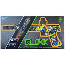 Пістолет на гідрогелевих кульках (орбізах) Glokk Colorful - мініатюра 4