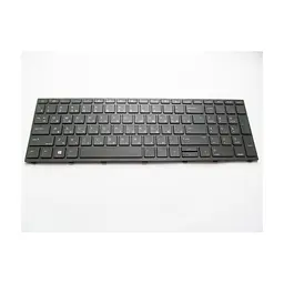 Клавіатура ноутбука HP ProBook 450/455/470 G5 чорна з чорною (A46063)
