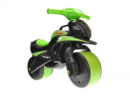 Мотоцикл-толокар Doloni Toys Поліція з музичним кермом чорний - мініатюра 3