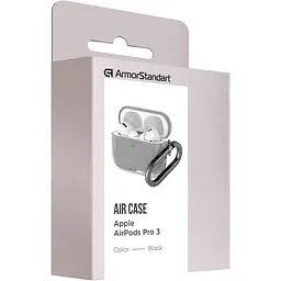 Чохол ArmorStandart Air для Apple AirPods Pro 3 Black (ARM88267) [149485] - мініатюра 4