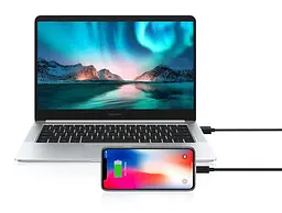 Кабель USB AM-Lightning M, 1.2 м, MFi 2.4A, чорний Choetech - мініатюра 5