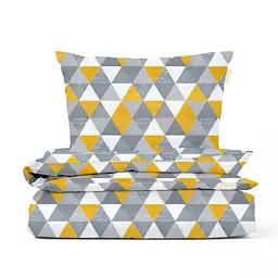 Дитяча постіль без простирадла TRIANGLES COSAS (4822052173152)