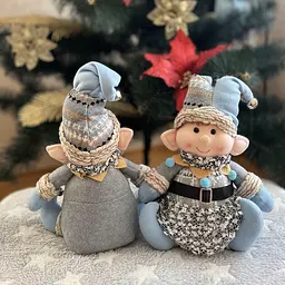 Фігура новорічна Stenson Elf R90774 19481 26 см - мініатюра 4