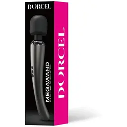 Потужний вібромасажер Dorcel Megawand Chrome Silver перезаряджається 160 режимів - мініатюра 7