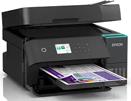 Багатофункціональний пристрій А4 Epson EcoTank L6370 Wi-Fi (C11CL43405) - мініатюра 2