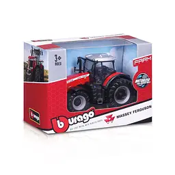 Дитяча іграшка Трактор Massey Ferguson 8740S Bburago 18-31613, 10 см - мініатюра 4