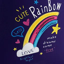 Рюкзак GoPack Education напівкаркасний GO24-165M-1 Cute Rainbow - мініатюра 13