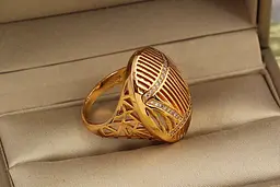 Кільце Xuping Jewelry Міямото р 17 золотисте