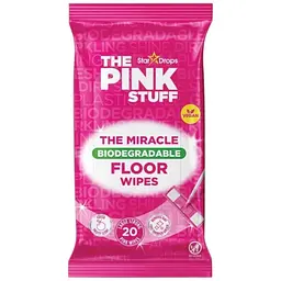 Вологі серветки для підлоги The Pink Stuff для чищення поверхонь універсальні 20 шт (5060033823989)