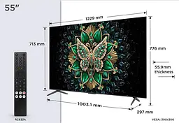 Телевізор TCL 55C6K - мініатюра 6