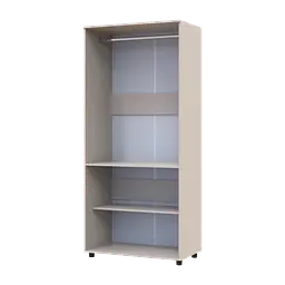 Шафа для одягу Doros Торн Кашемір 2 ДСП (штанга) 90х51.6х200 (44900447) - мініатюра 9
