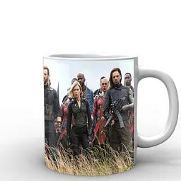 Кухоль GeekLand Avengers Месники перед боєм AG.02.008 330 мл білий - мініатюра 3