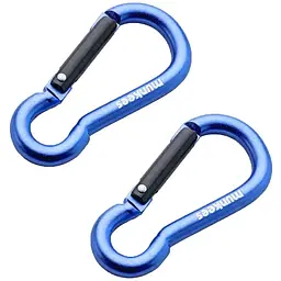 Брелок-карабін Munkees 3236 Pear 6х60 мм пара Dark Blue (1012-3236-DB)