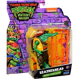 Ігрова фігурка TMNT Черепашки-ніндзя Movie III Лезерхед, 11,5 см (83294) - мініатюра 6