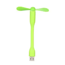 Вентилятор мобільний USB зелений - мініатюра 3