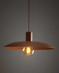 Підвісний світильник, люстра TK Lighting 10882 Astra E27 1x15W IP20 цегляний - мініатюра 3