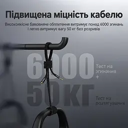 Аудіокабель-подовжувач Vention 5 м від штекера TRRS 3,5 мм до гнізда TRRS 3,5 мм з бавовняним обплетенням підходить для використання з телефоном у чохлі та підтримує мікрофон і керування на дроті за умови сумісності TRRS-роз’ємів на пристрої та гарнітурі чорний із золотистими контактами (BHCBJ) - мініатюра 10