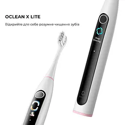 Електрична зубна щітка Oclean X Lite Grey - мініатюра 2