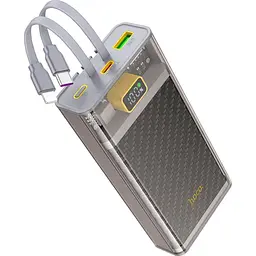 Зовнішній акумулятор Hoco J104A Discovery Edition 20000mAh 22.5W Gray (788962) [109963] - мініатюра 3