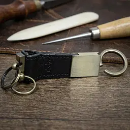 Брелок Tony Perotti Italico 2542 nero (90481) Чорний - мініатюра 4