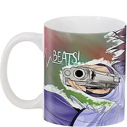 Кухоль GeekLand Ангельські ритми Angel Beats АВ.02.02 Юрій Накамура 330 мл білий - мініатюра 3