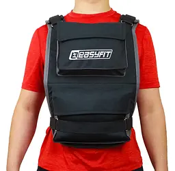 Жилет-обтяжувач EasyFit до 20 кг набірний з філерами - мініатюра 4