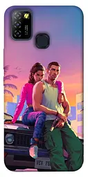 TPU чохол Demsky GTA VI Heroes для Infinix Hot 10 Lite