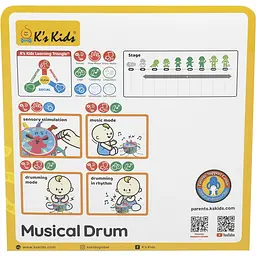 Іграшка Ks Kids Барабан музичний (KA10814-OB) - мініатюра 3