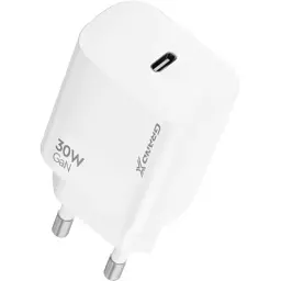Зарядний пристрій Grand-X GaN USB-C 30W QC3.0 white (CH-390W) - мініатюра 3
