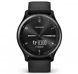 Смарт-годинник Garmin Vivomove Sport Black Case and S. Band w. Slate Accents (010-02566-00) - мініатюра 3