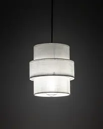Підвісний світильник, люстра TK Lighting 5094 Calisto E27 1x15W IP20 білий - мініатюра 3