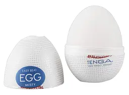 Мастурбатор яйце Tenga Egg Hard Boiled Misty білий - мініатюра 3