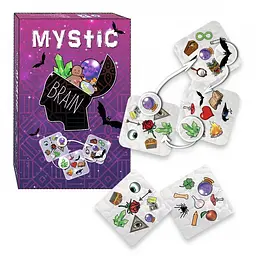 Настільна карткова гра "Brain Mystic" Майстер MKE0510, 57 карток з малюнками
