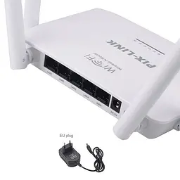 Wi-Fi роутер маршрутизатор 300 Мбіт/с Pix-link LV-WR08 білий - мініатюра 3