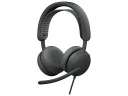 Навушники з мікрофоном Logitech Zone Wired 2 USB Graphite (981-001619) - мініатюра 2