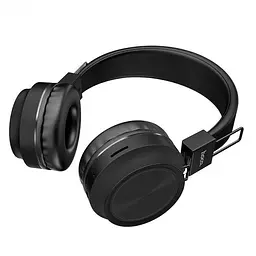 Накладні Bluetooth навушники Hoco Promise W25 | 300 mAh, 12h, MicroSD/AUX support|black - мініатюра 2