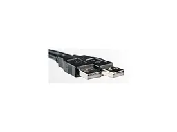 Кабель PowerPlant (KD00AS1213) USB 2.0 AM-AM, 0.5м - мініатюра 2