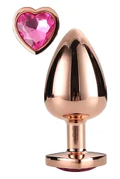 Анальна пробка Gleaming Love Gold Plug L 9.5 см (золотий) - мініатюра 2