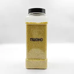 Наліпки для круп та сипучих продуктів, чорні на прозорому фоні 47 шт. - мініатюра 4