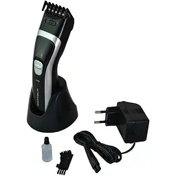 Машинка для стрижки волосся Grunhelm GHC508 акумуляторна з регульованою насадкою чорна 3 Вт - мініатюра 2