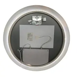 Дзеркало Zerix Solo MC01-60 з LED Touch, Anti-fog, димером, регулятором яскравості ZX6063 - мініатюра 3
