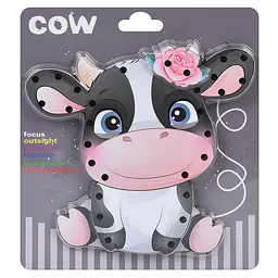 Дерев'яна іграшка-шнурівка Корівка MD 0769(Cow) від 3 років
