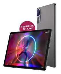 Планшет Sigma Tab A1035 "Ultra", Dark Grey, 4G, 10.95" (1920x1200, IPS), MediaTek Helio G99 (8 ядер), Mali-G57 MP2, 8Gb, 256Gb, microSD (до 1Tb), 5Mp + 2Mp, WiFi 5, Bluetooth 5.0, 2 x nanoSIM, GPS, Type-C, 8000 mAh, Android 15 - мініатюра 2