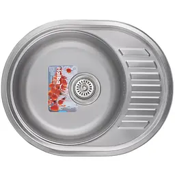 Кухонна мийка Haiba 57x45 satin HB0549, Нержавіюча сталь