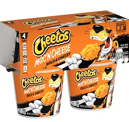 Макарони Cheetos Mac'N Cheese Pasta Bold and Cheesy Flavor 4шт, 264г - мініатюра 2