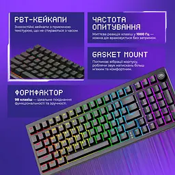 Клавіатура Proove Gaming Slicker Pro (Ukraine Layout) Black Purple (WKSLP0022416) - мініатюра 3