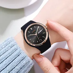 Жіночий наручний годинник 2057BK Black Skmei acs0030345 - мініатюра 3