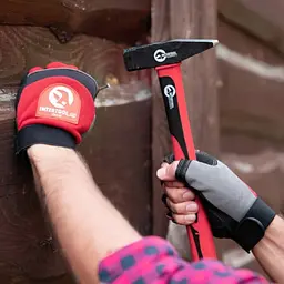 Молоток слюсарний c ручкою з фібергласу 500г INTERTOOL HT-0205 - мініатюра 5